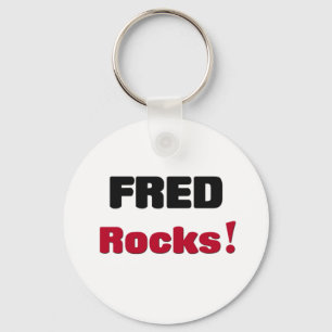 Fred Rocks Key Ring