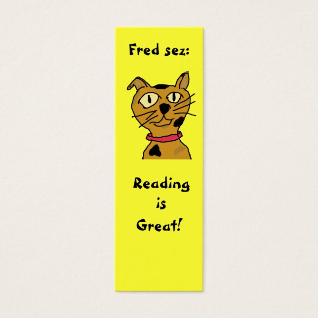 Fred sez Bookmarks (Front)