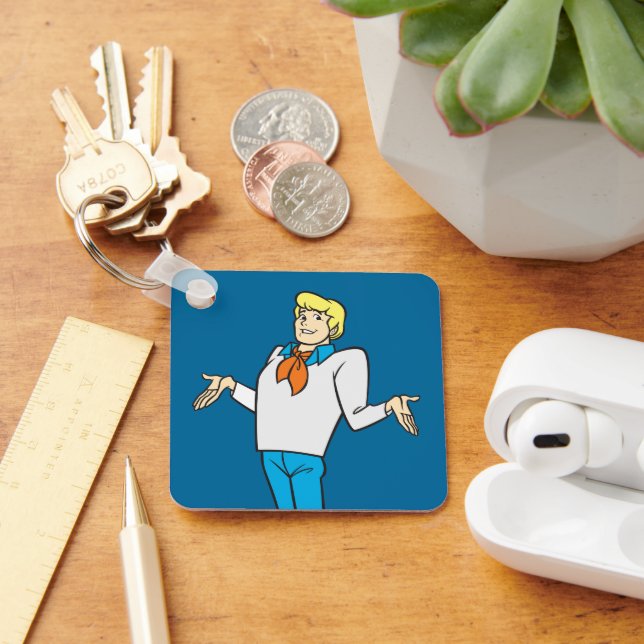 Fred Shrug Key Ring (Desk)