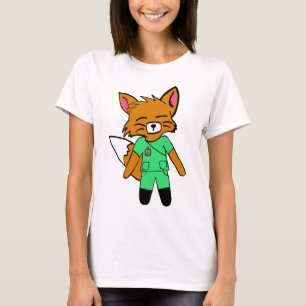 Fred the Fox- Nurse T-Shirt