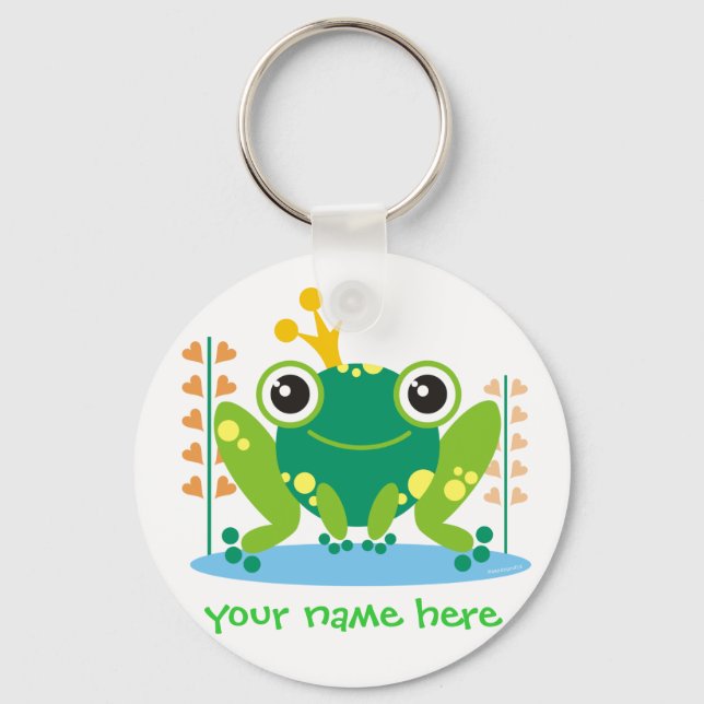 fred the froggy key ring (Front)
