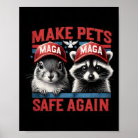 Fred The Racoon P Nut The Squirrel Make Pets Safe
