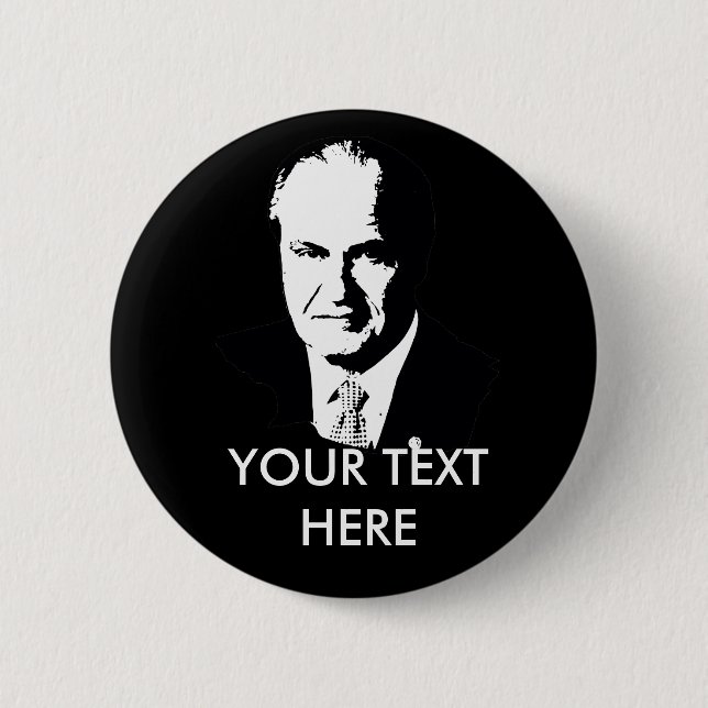 Fred Thompson Gear 6 Cm Round Badge (Front)