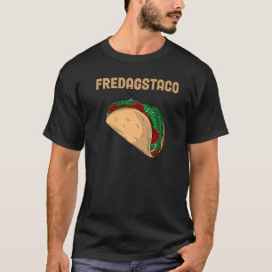 Fredagstaco Taco Friday Norway Fredag Norge Flag N T-Shirt