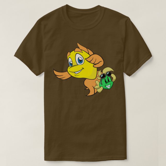 Freddi Fish T-Shirt (Design Front)