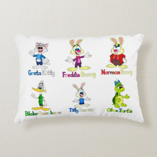 Freddie Bunny and Gang Decorative Cushion