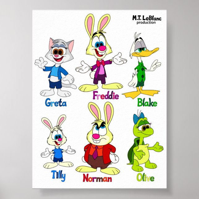 Freddie Bunny & Friends  Poster (Front)