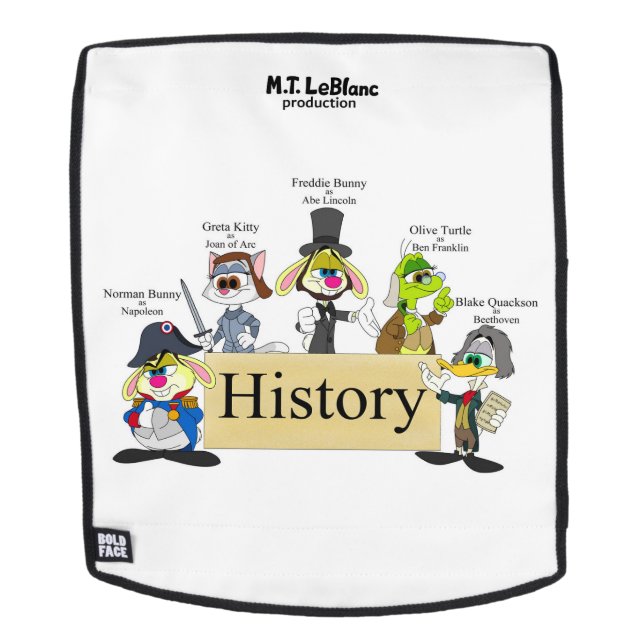 Freddie History  Backpack (Removable Face)