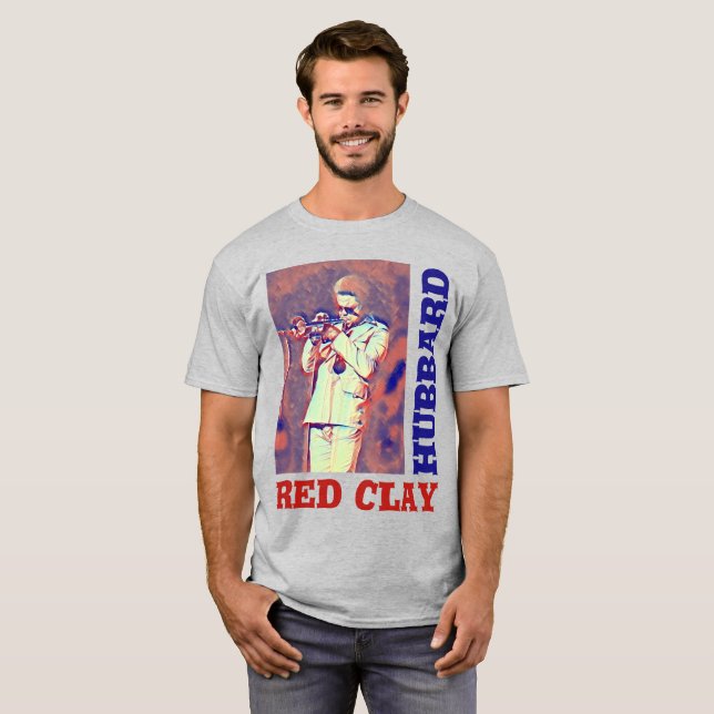 Freddie Hubbard  Bebop Jazz Trumpet  T-Shirt (Front Full)