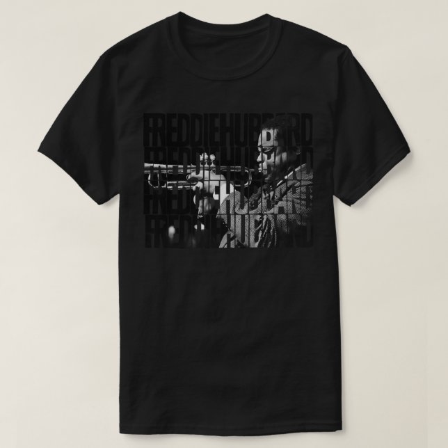 Freddie Hubbard Picture Of Name T-Shirt  (Design Front)