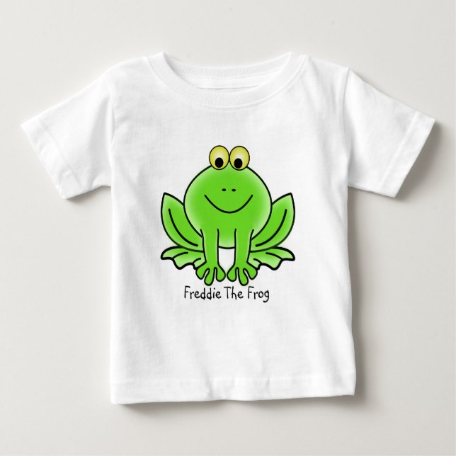 Freddie The Frog, cute Baby T-Shirt (Front)