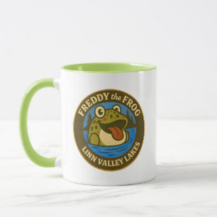 Freddy Frog of Linn Valley. Lakes Mug 