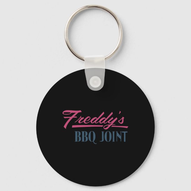 Freddy’s Bbq Joint  Key Ring (Front)