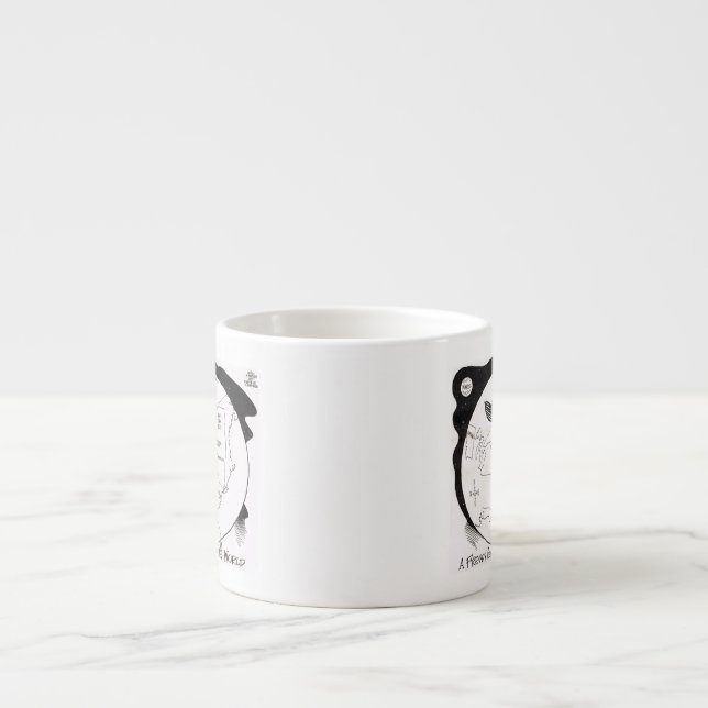 Freddy the Pig espresso mug (Front)