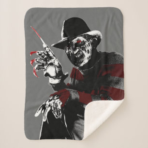 Freddy vs. Jason   Freddy Seeing Red Sherpa Blanket