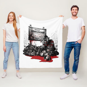 Freddy vs. Jason   Welcome to Springwood Fleece Blanket