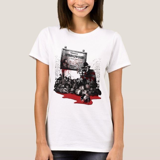 Freddy vs. Jason | Welcome to Springwood T-Shirt (Front)