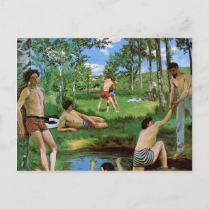 Frederic Bazille- Bathers (Summer Scene) Postcard