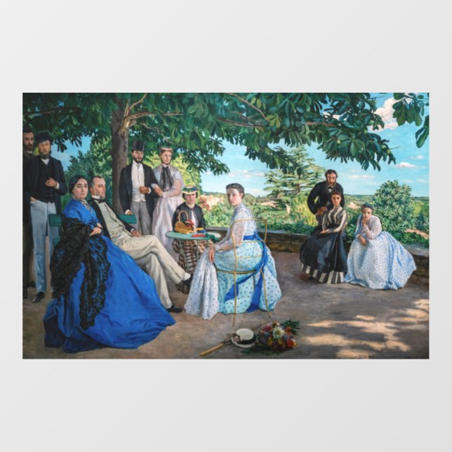 Frederic Bazille - The Family Reunion (Sheet)