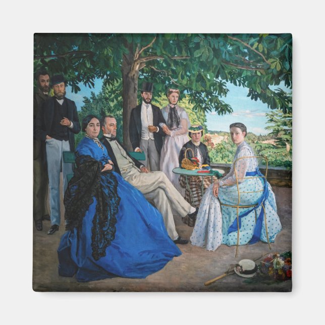 Frederic Bazille - The Family Reunion Magnet (Front)