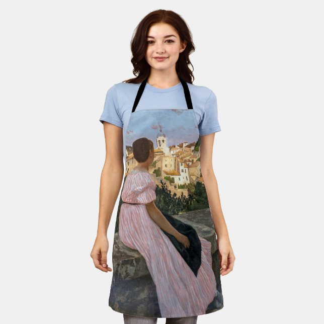Frederic Bazille - The Pink Dress Apron (Worn)