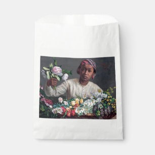 Frederic Bazille - Young Woman with Peonies Favour Bag