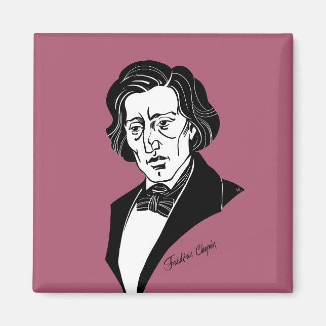 Frederic Chopin Magnet (Front)
