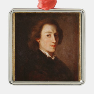 Frederic Chopin Metal Tree Decoration