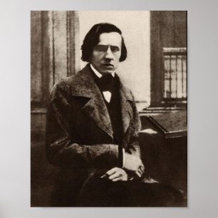 Frederic Chopin Polish Composer Portrait Poster
