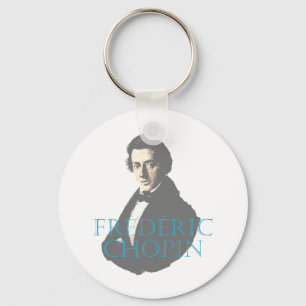 Frédéric Chopin portrait Key Ring