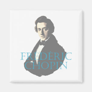 Frédéric Chopin portrait Magnet