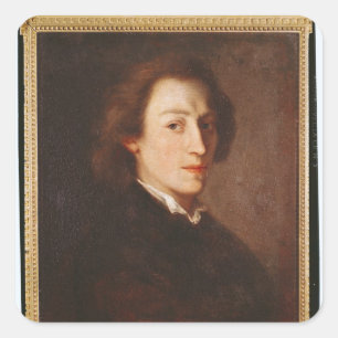 Frederic Chopin Square Sticker