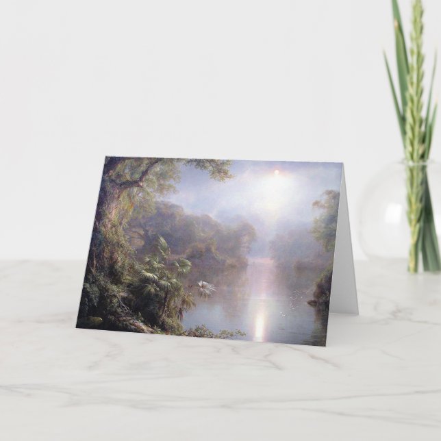 Frederic Church, The River of Life, Card (Front)