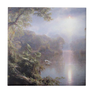 Frederic Church, The River of Life, Ceramic Tile