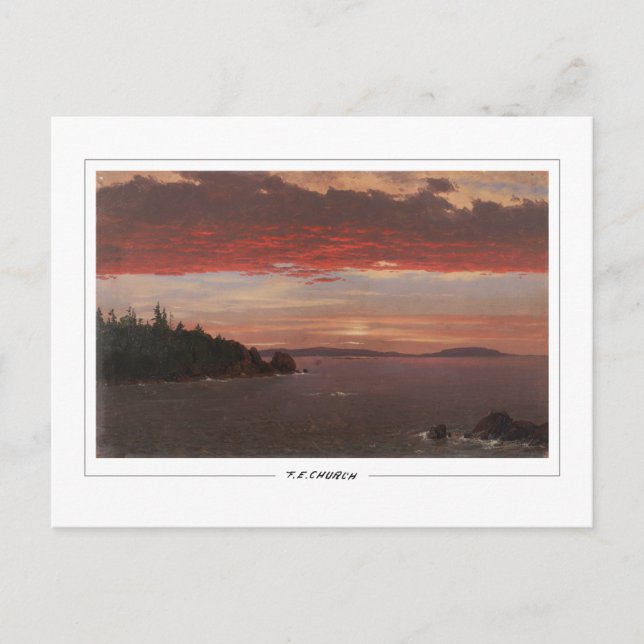 Frederic Edwin Church #416 - Fine Art Postcard (Front)