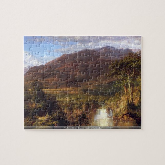 Frederic Edwin Church - Heart of the Andes puzzle (Horizontal)