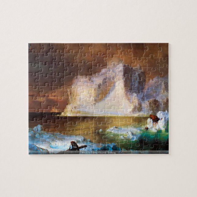 Frederic Edwin Church - Iceberg puzzle (Horizontal)