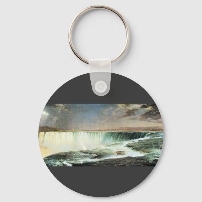 Frederic Edwin Church - Niagara Falls Key Ring (Front)