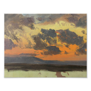 Frederic Edwin Church - Sky at Sunset, Jamaica Photo Print