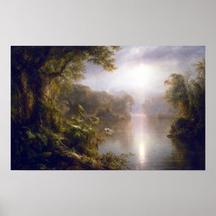 Frederic Edwin Church The River of Light Poster