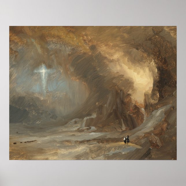 Frederic Edwin Church - Vision of the Cross Poster (Front)