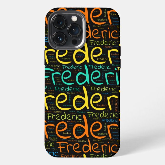 Frederic iPhone Case (Back)