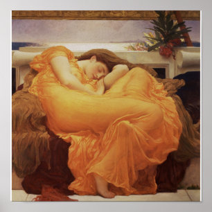 Frederic Leighton - Flaming June Poster