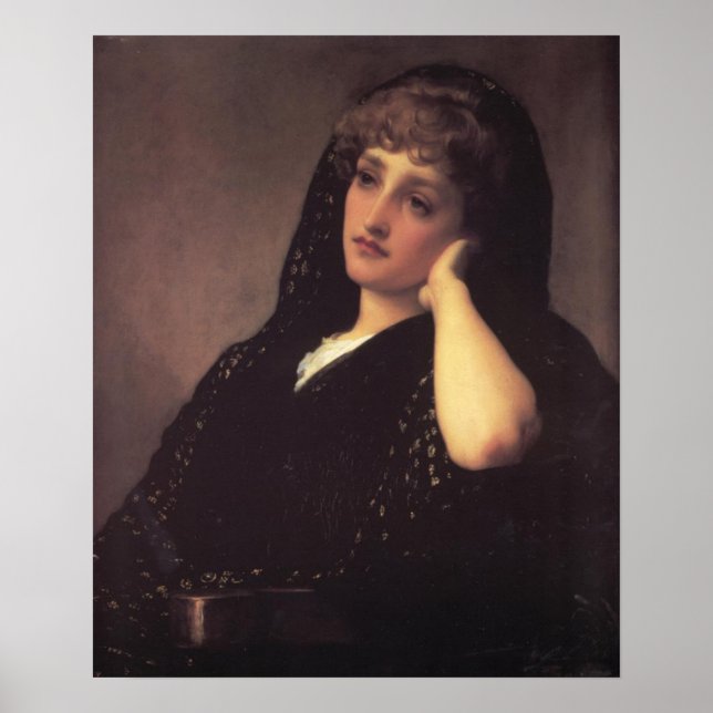 Frederic Leighton Memories Fine Art Poster (Front)
