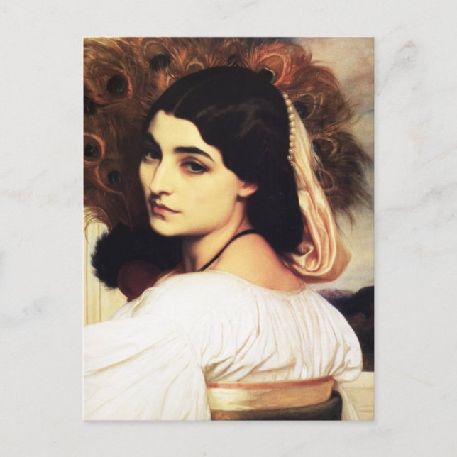 Frederic Leighton Pavonia Postcard (Front)