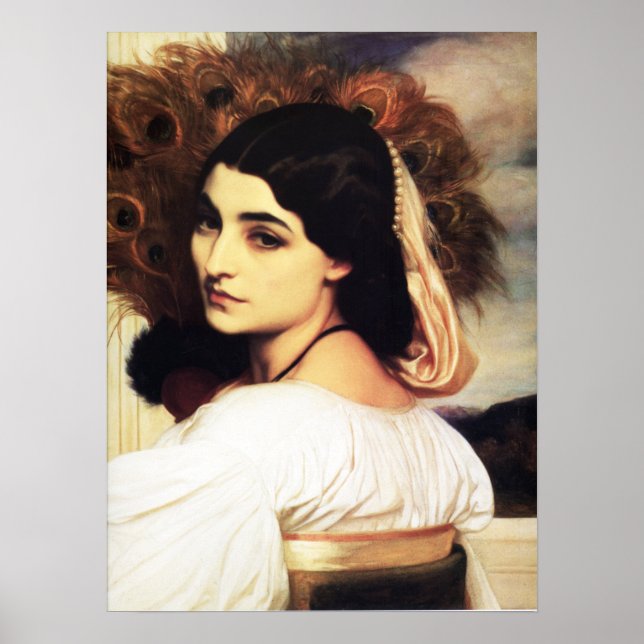 Frederic Leighton Pavonia Poster (Front)