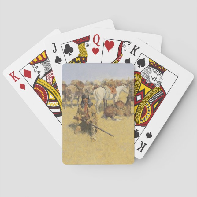 Frederic Remington Art Playing Cards (Back)