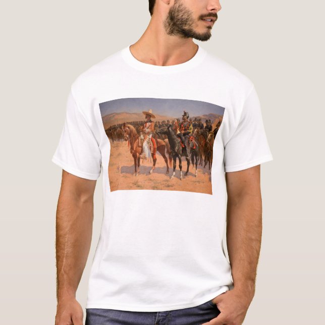 Frederic Remington Art T-Shirt (Front)