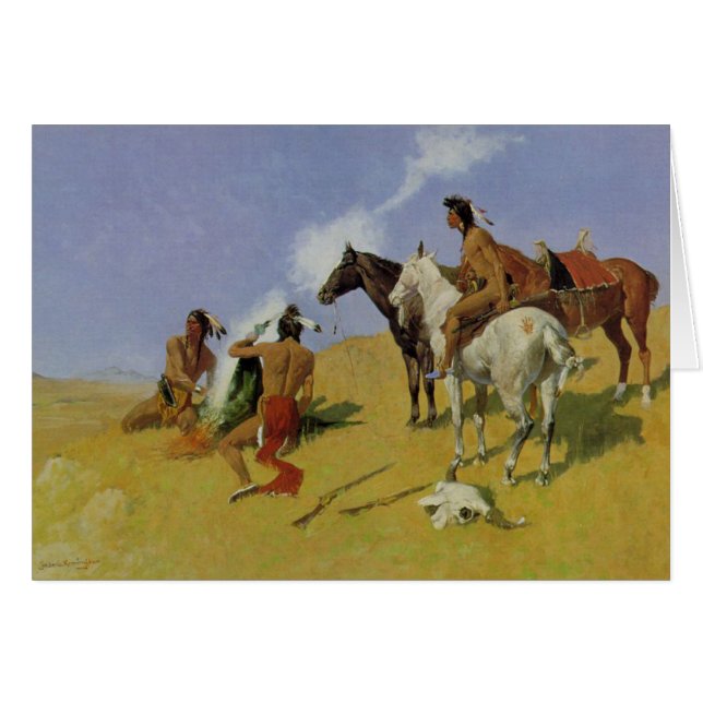Frederic Remington - Smoke (Front Horizontal)
