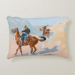 Frederic Remington - The Advance-Guard, or The Mil Decorative Cushion